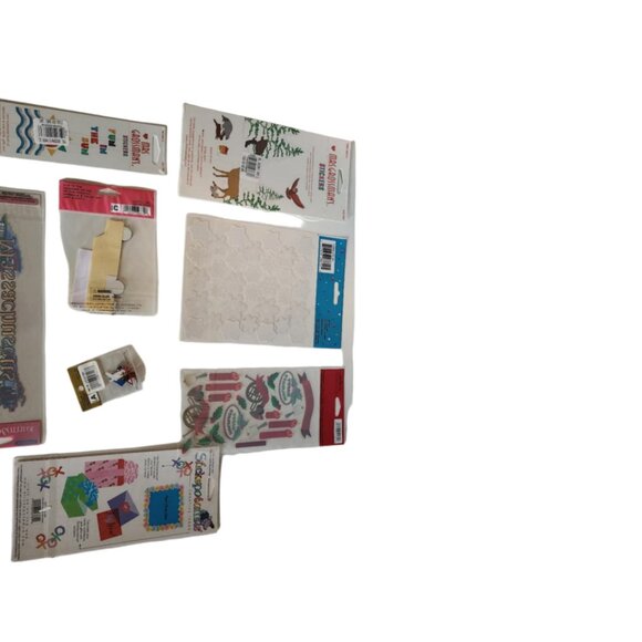 NWT 8 packages of Misc themed Scrapbooking stickers - Picture 2 of 6